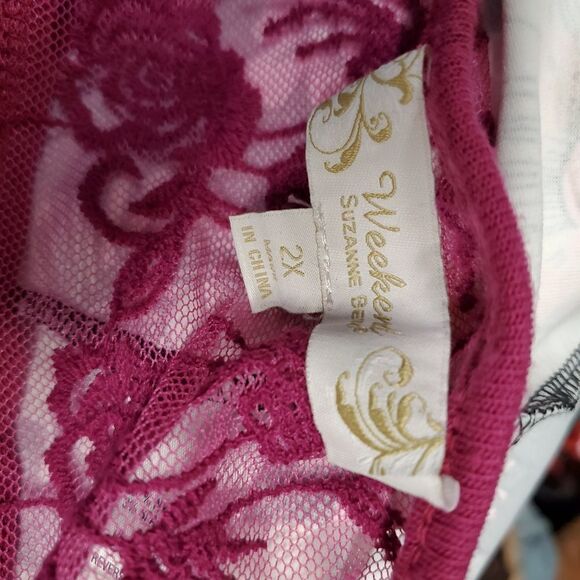 Weekend suzanne betro dark pink sweater tunic - Picture 3 of 8